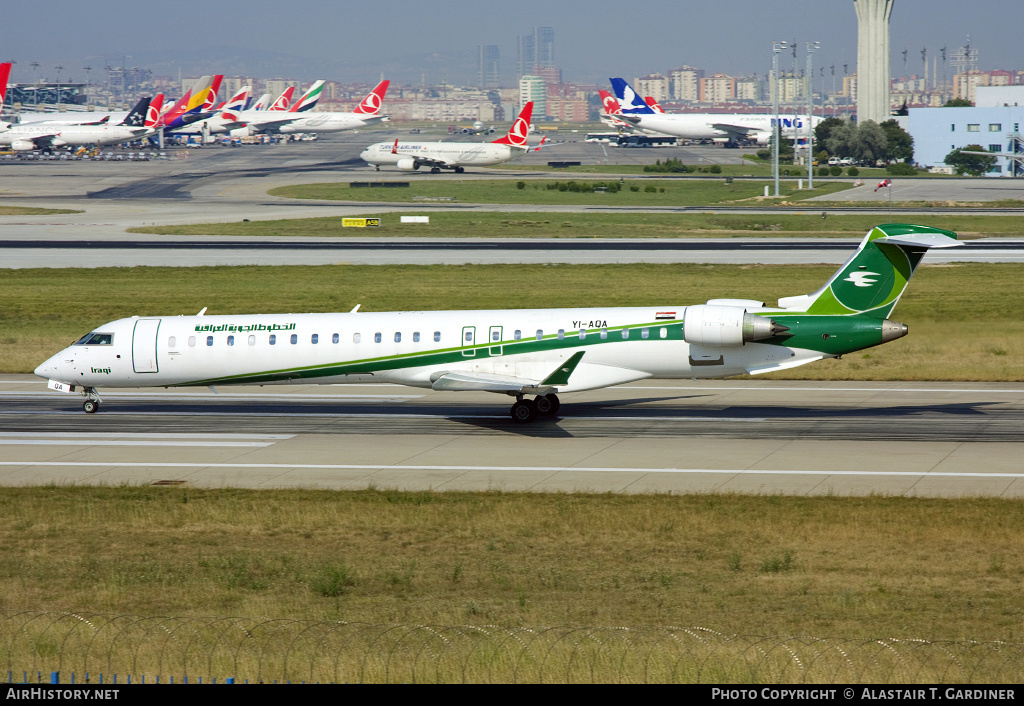 Aircraft Photo of YI-AQA | Bombardier CRJ-900LR (CL-600-2D24) | Iraqi Airways | AirHistory.net #68803