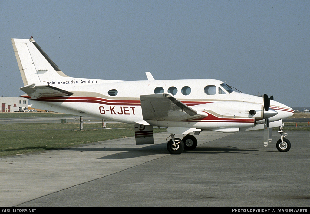 Aircraft Photo of G-KJET | Beech B90 King Air | Biggin Executive Aviation | AirHistory.net #68804