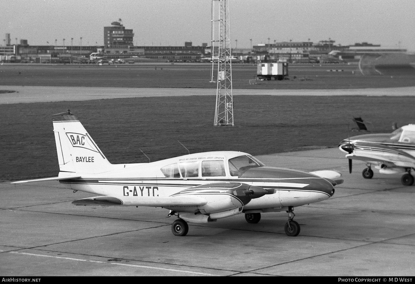Aircraft Photo of G-AYTC | Piper PA-23-250 Aztec C | Baylee Air Charter Services | AirHistory.net #68806