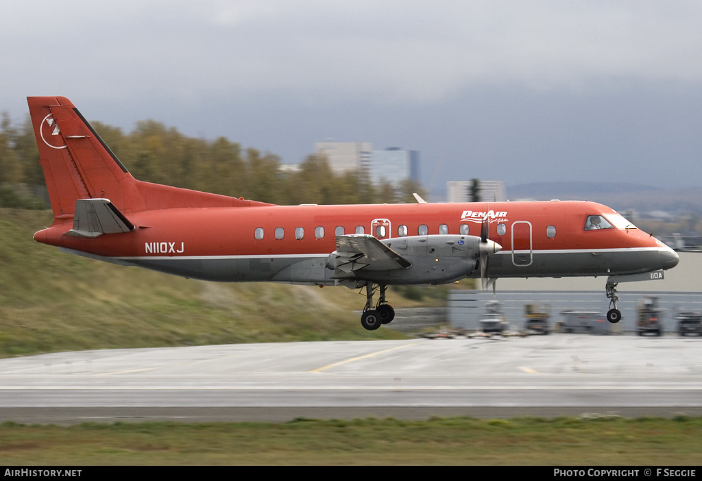 Aircraft Photo of N110XJ | Saab 340A | Peninsula Airways - PenAir | AirHistory.net #68809