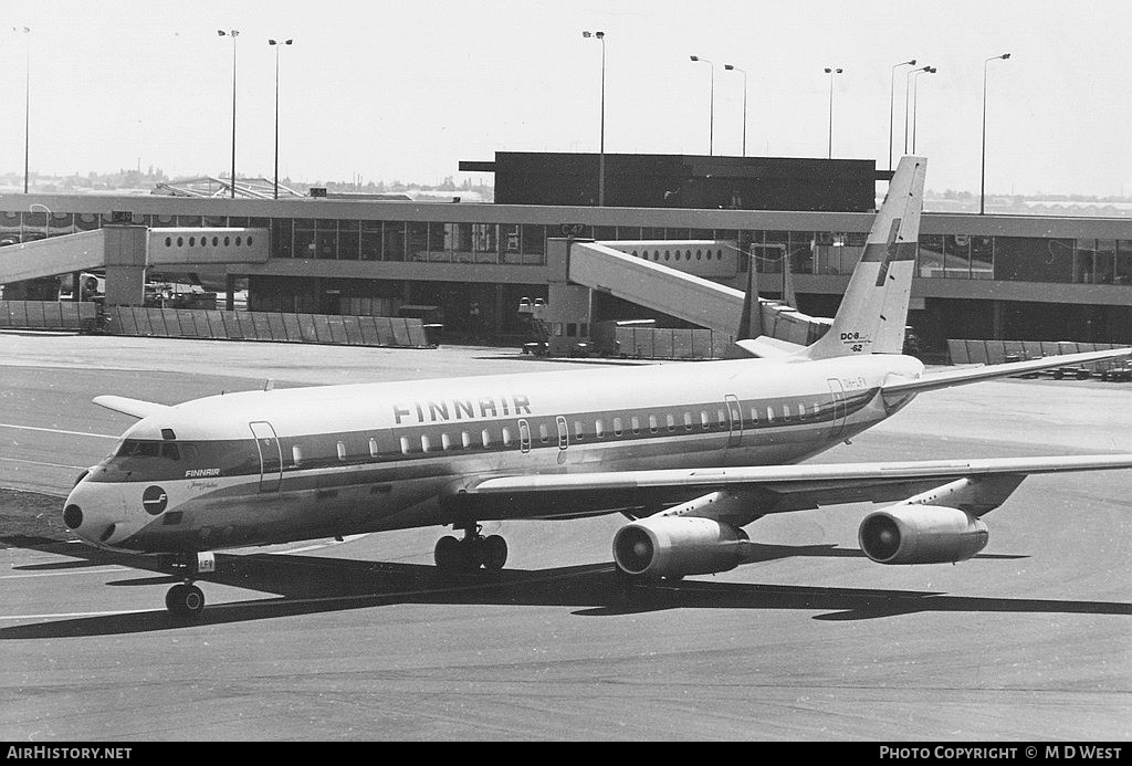 Aircraft Photo of OH-LFV | McDonnell Douglas DC-8-62CF | Finnair | AirHistory.net #68825