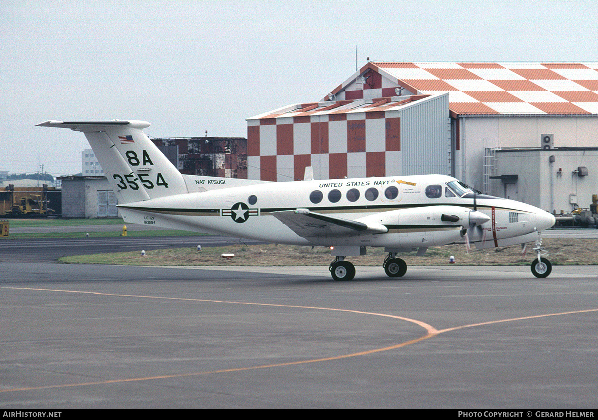 Aircraft Photo of 163554 / 3554 | Beech UC-12F Super King Air (B200C) | USA - Navy | AirHistory.net #68827