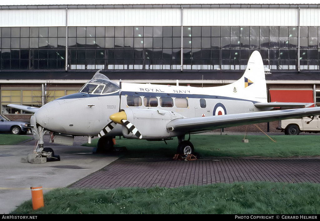 Aircraft Photo of XJ350 | De Havilland D.H. 104 Sea Devon C20 | UK - Navy | AirHistory.net #68828