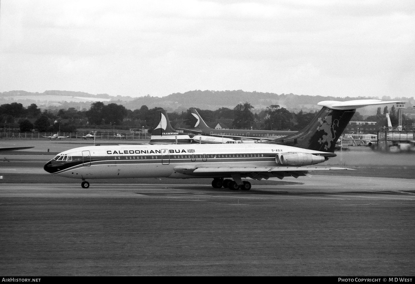 Aircraft Photo of G-ASIX | Vickers VC10 Srs1103 | Caledonian/BUA | AirHistory.net #68836