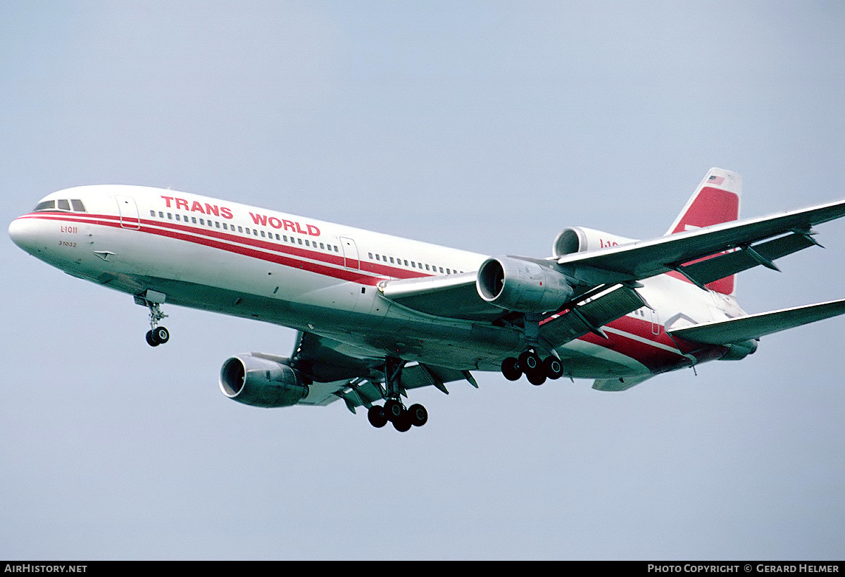 Aircraft Photo of N31032 | Lockheed L-1011-385-1-15 TriStar 100 | Trans World Airlines - TWA | AirHistory.net #68852