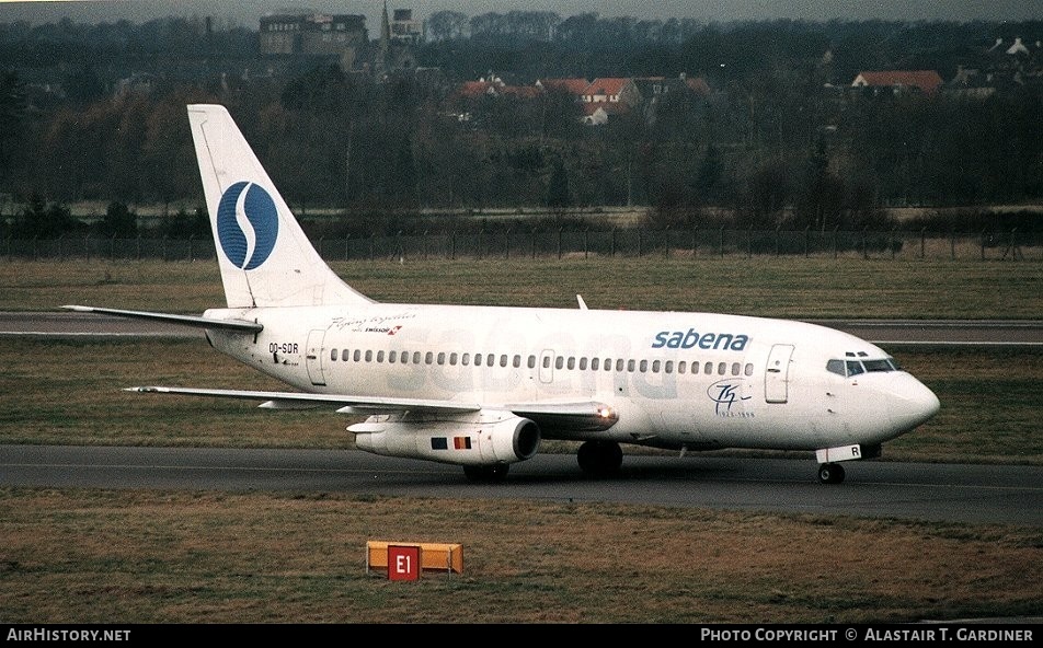 Aircraft Photo of OO-SDR | Boeing 737-229C/Adv | Sabena | AirHistory.net #68858