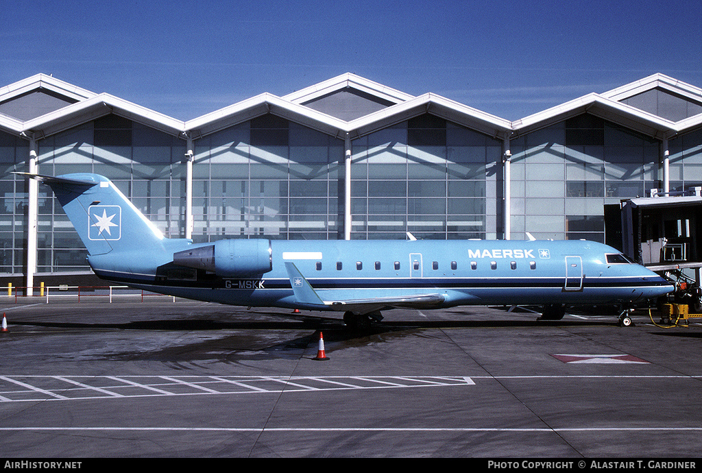 Aircraft Photo of G-MSKK | Bombardier CRJ-200LR (CL-600-2B19) | Maersk Air | AirHistory.net #68859