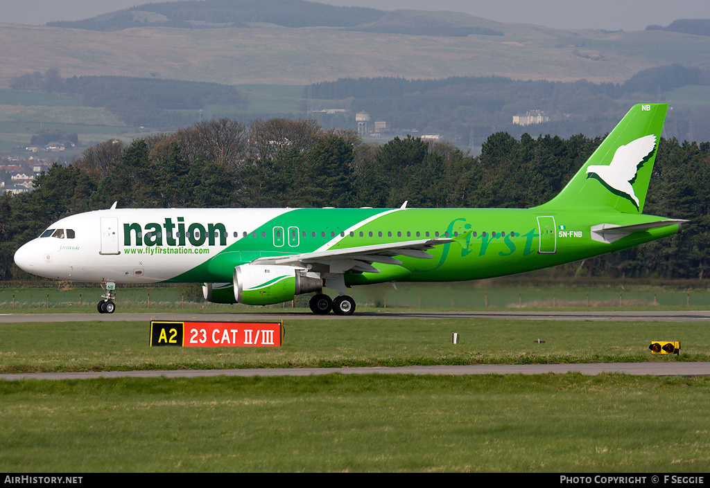 Aircraft Photo of 5N-FNB | Airbus A320-212 | First Nation Airways | AirHistory.net #68860