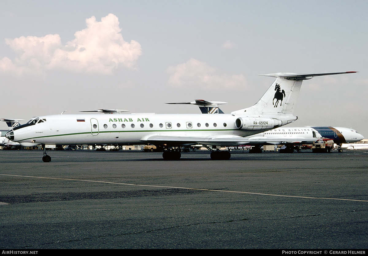 Aircraft Photo of RA-65124 | Tupolev Tu-134A-3 | Ashab Air | AirHistory.net #68865