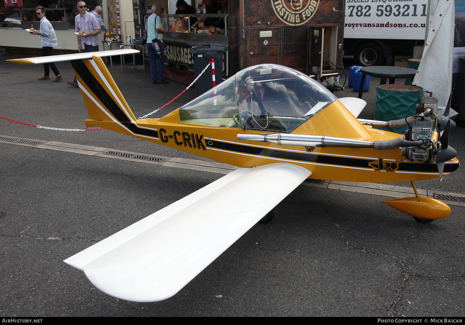 Aircraft Photo of G-CRIK | Colomban MC-15 Cri-Cri | AirHistory.net #68866