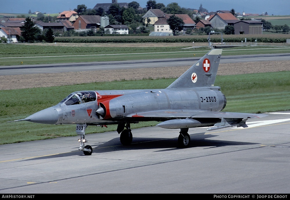 Aircraft Photo of J-2303 | Dassault Mirage IIIS | Switzerland - Air Force | AirHistory.net #68878