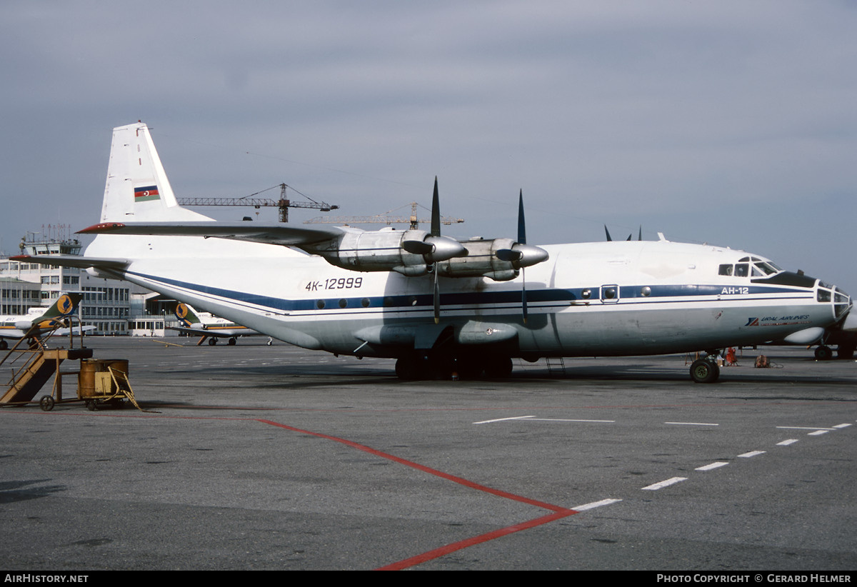 Aircraft Photo of 4K-12999 | Antonov An-12B | Ural Airlines | AirHistory.net #68884