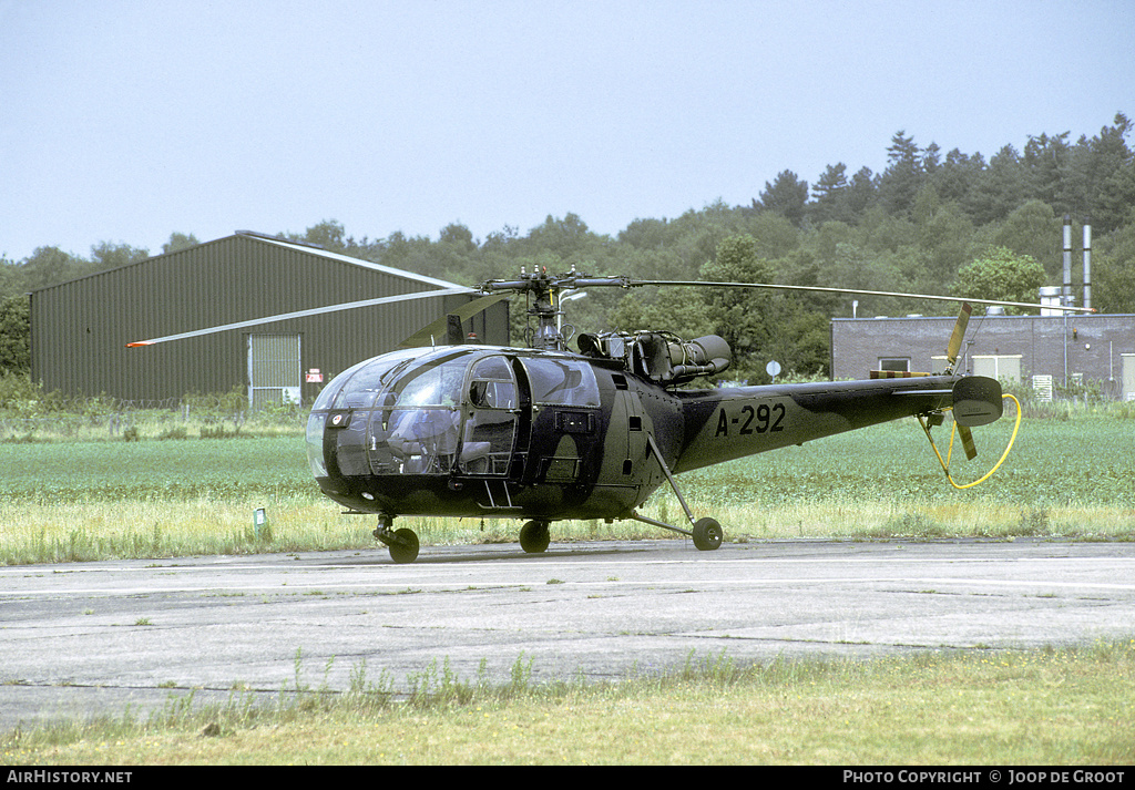 Aircraft Photo of A-292 | Sud SE-3160 Alouette III | Netherlands - Air Force | AirHistory.net #68885