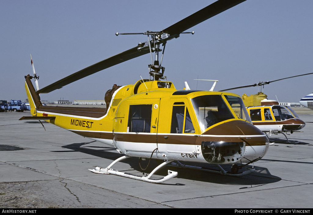 Aircraft Photo of C-FBHY | Bell UH-1... Iroquois | Midwest Helicopters | AirHistory.net #68893