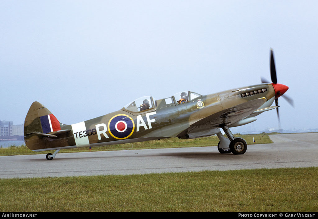 Aircraft Photo of CF-RAF / TE308 | Supermarine 509 Spitfire T9C | UK - Air Force | AirHistory.net #68902