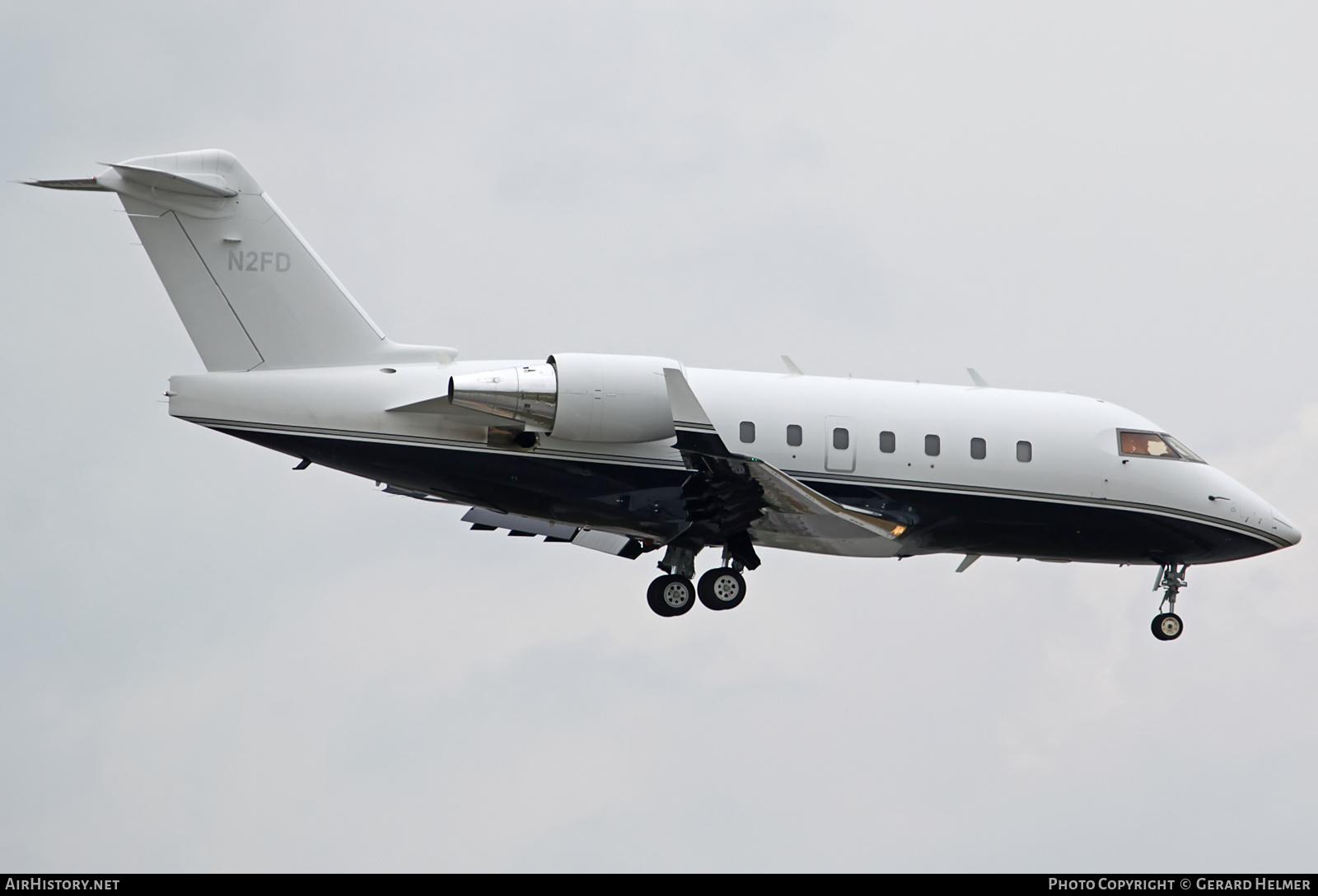 Aircraft Photo of N2FD | Bombardier Challenger 604 (CL-600-2B16) | AirHistory.net #68905