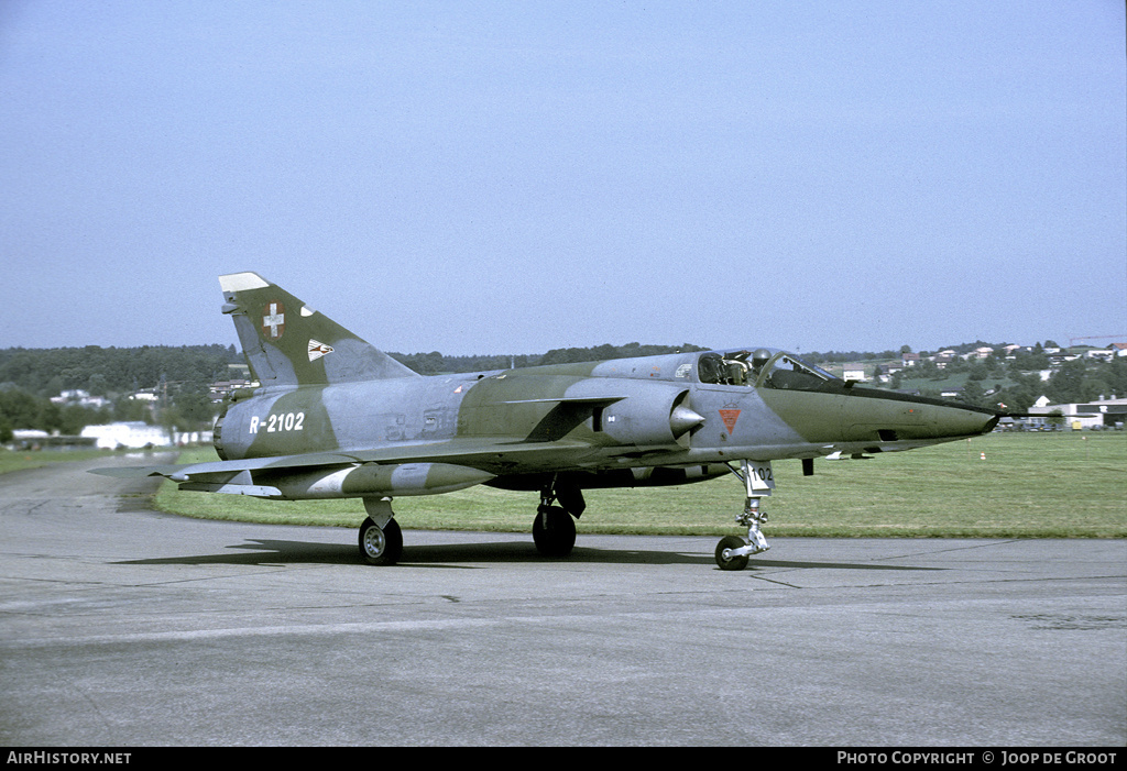 Aircraft Photo of R-2102 | Dassault Mirage IIIRS | Switzerland - Air Force | AirHistory.net #68914