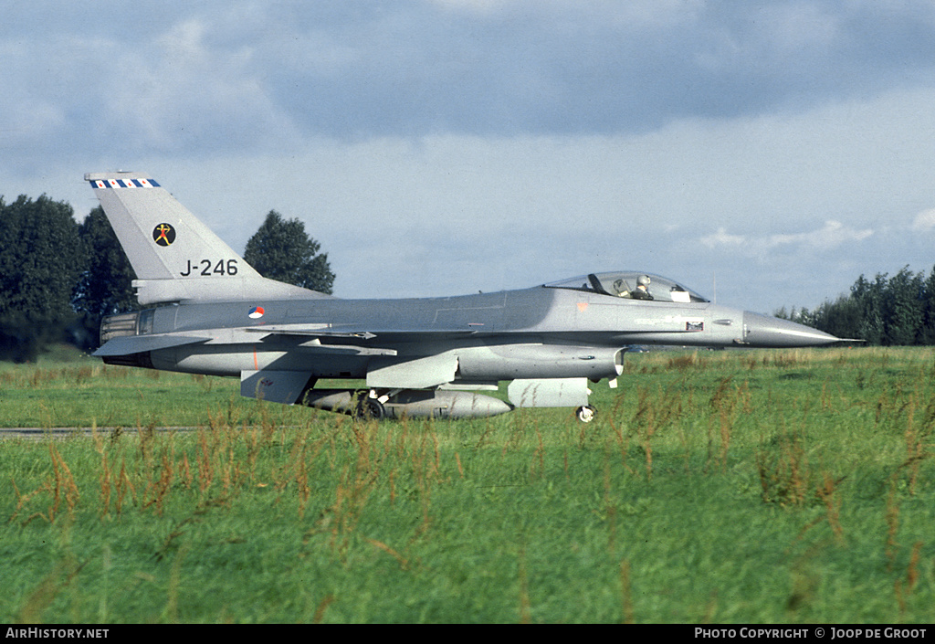 Aircraft Photo of J-246 | General Dynamics F-16A Fighting Falcon | Netherlands - Air Force | AirHistory.net #68925