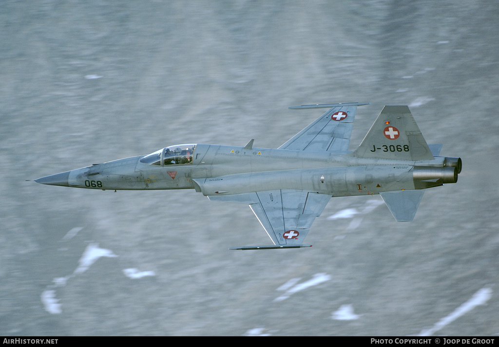 Aircraft Photo of J-3068 | Northrop F-5E Tiger II | Switzerland - Air Force | AirHistory.net #68943