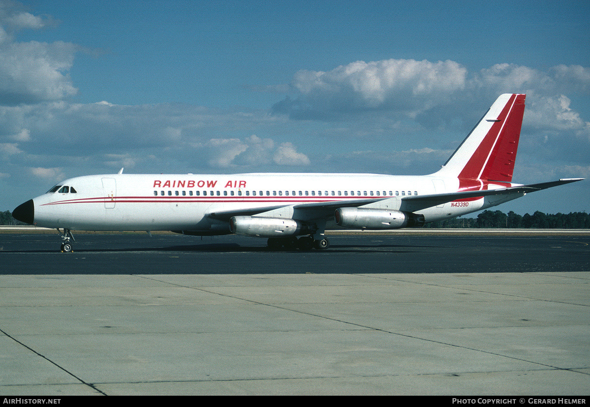 Aircraft Photo of N4339D | Convair 880M (22M-22) | Rainbow Air | AirHistory.net #68946