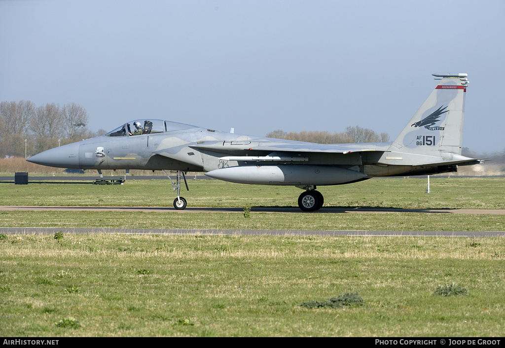 Aircraft Photo of 86-0151 / AF86-151 | McDonnell Douglas F-15C Eagle | USA - Air Force | AirHistory.net #68949