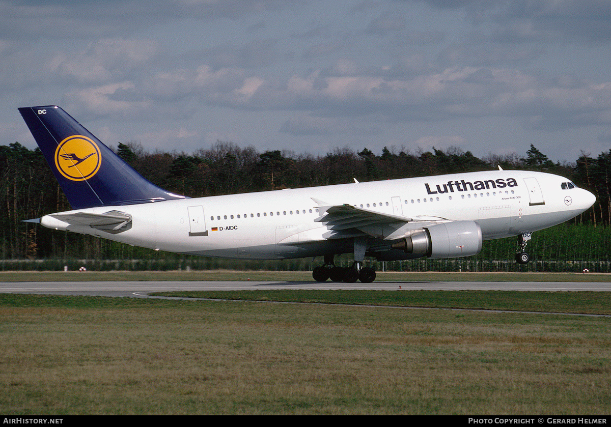 Aircraft Photo of D-AIDC | Airbus A310-304 | Lufthansa | AirHistory.net #68955