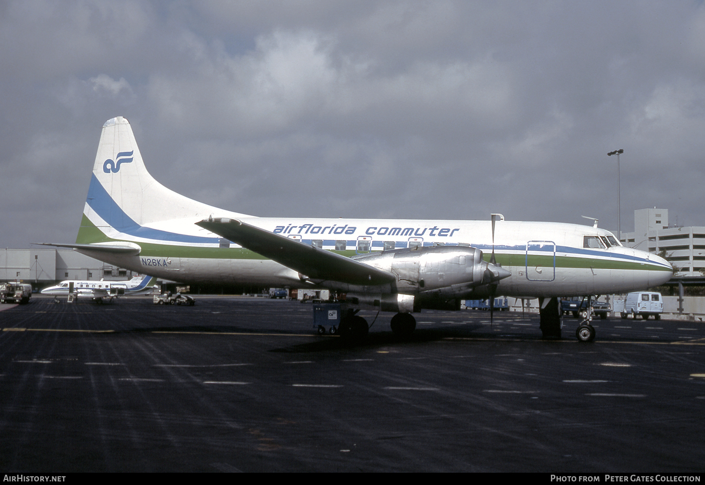 Aircraft Photo of N26KA | Convair 580 | Air Florida Commuter | AirHistory.net #68958