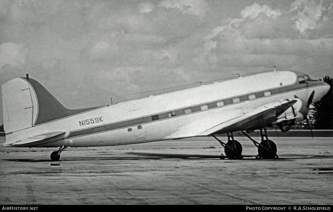 Aircraft Photo of N1559K | Douglas DC-3(A) | AirHistory.net #68969
