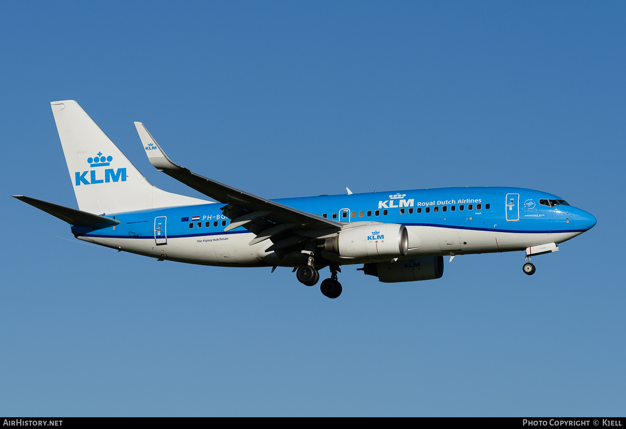 Aircraft Photo of PH-BGI | Boeing 737-7K2 | KLM - Royal Dutch Airlines | AirHistory.net #68978