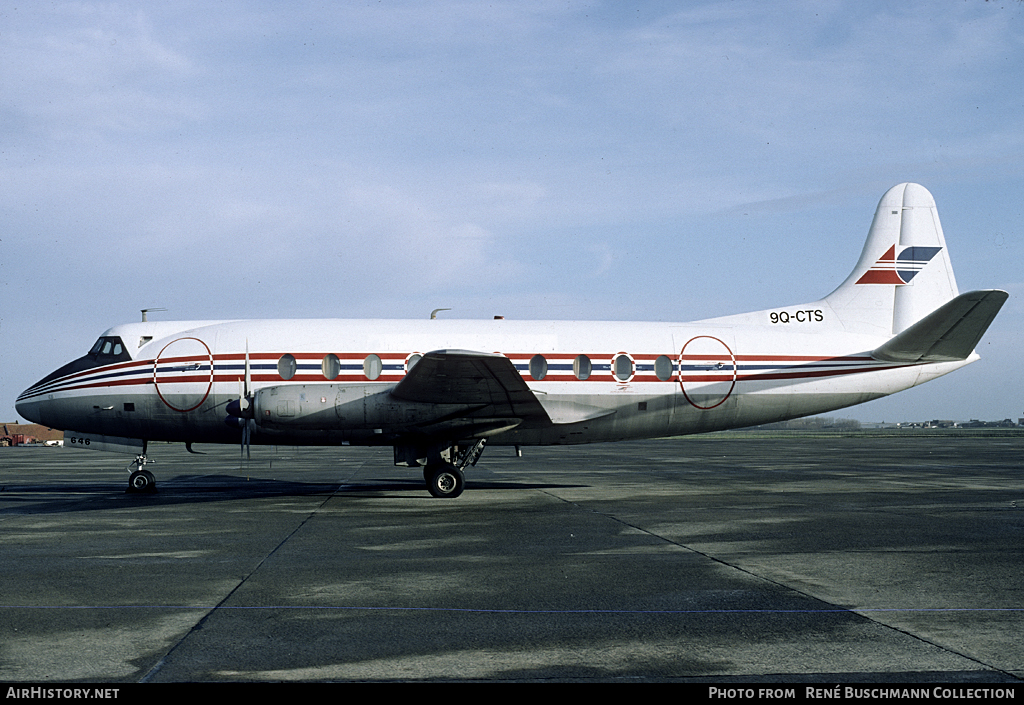 Aircraft Photo of 9Q-CTS | Vickers 806 Viscount | AirHistory.net #68979