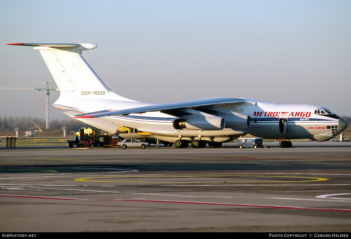 Aircraft Photo of CCCP-76523 | Ilyushin Il-76T | Metro Cargo | AirHistory.net #68981