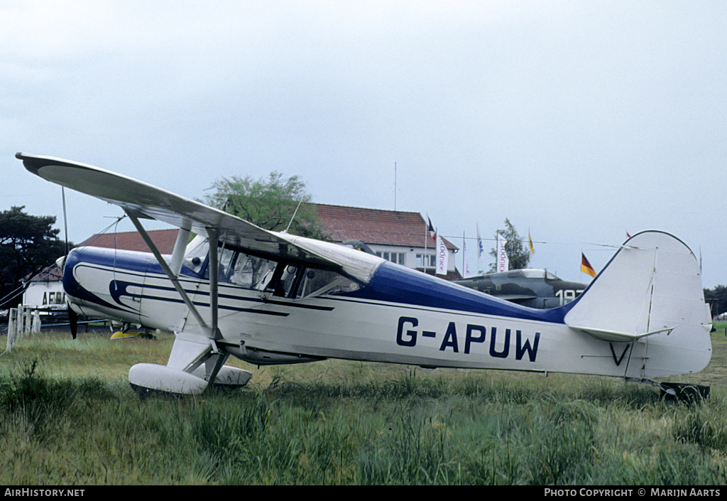 Aircraft Photo of G-APUW | Auster J-5V Autocar | AirHistory.net #68990