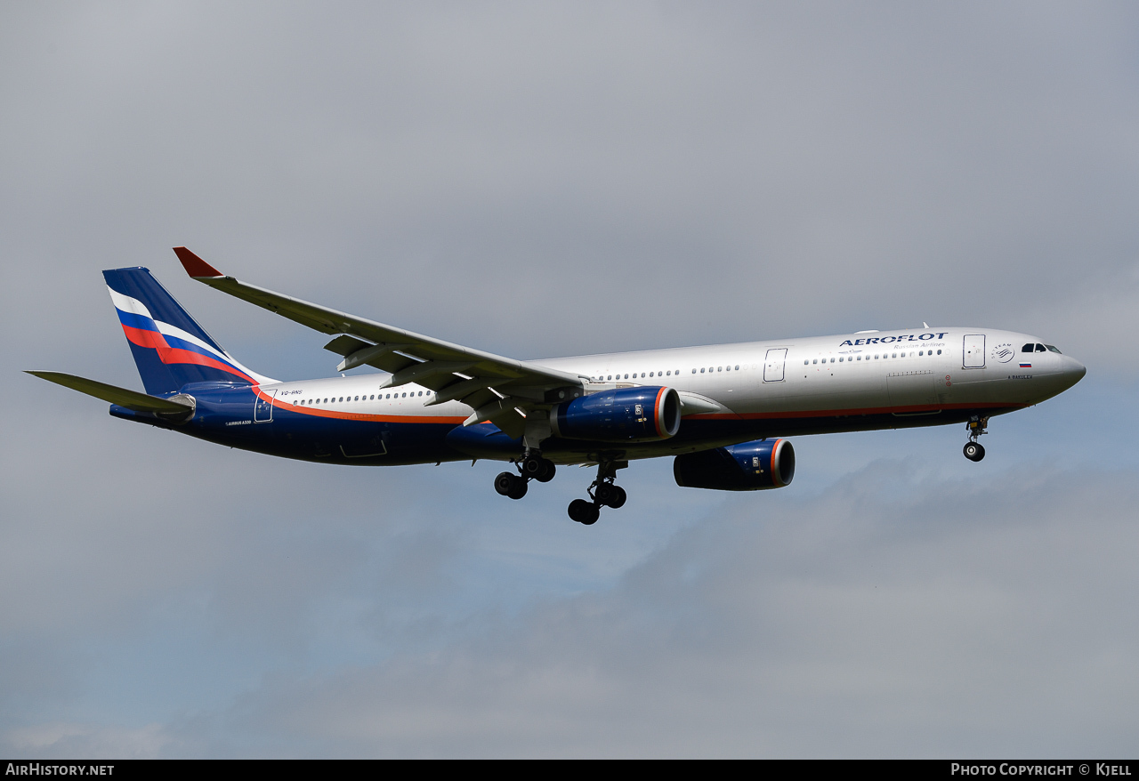 Aircraft Photo of VQ-BNS | Airbus A330-343E | Aeroflot - Russian Airlines | AirHistory.net #69000