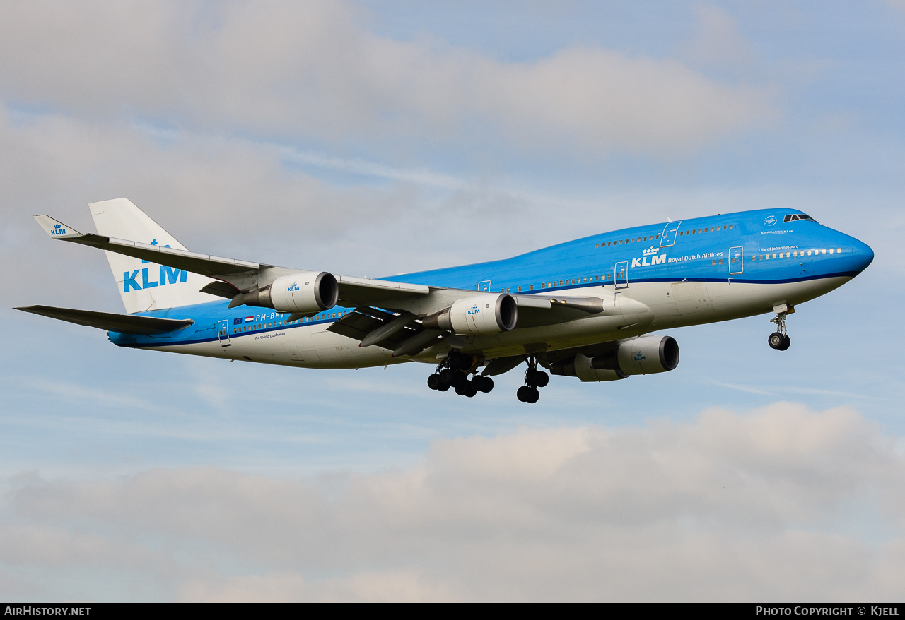 Aircraft Photo of PH-BFY | Boeing 747-406M | KLM - Royal Dutch Airlines | AirHistory.net #69001