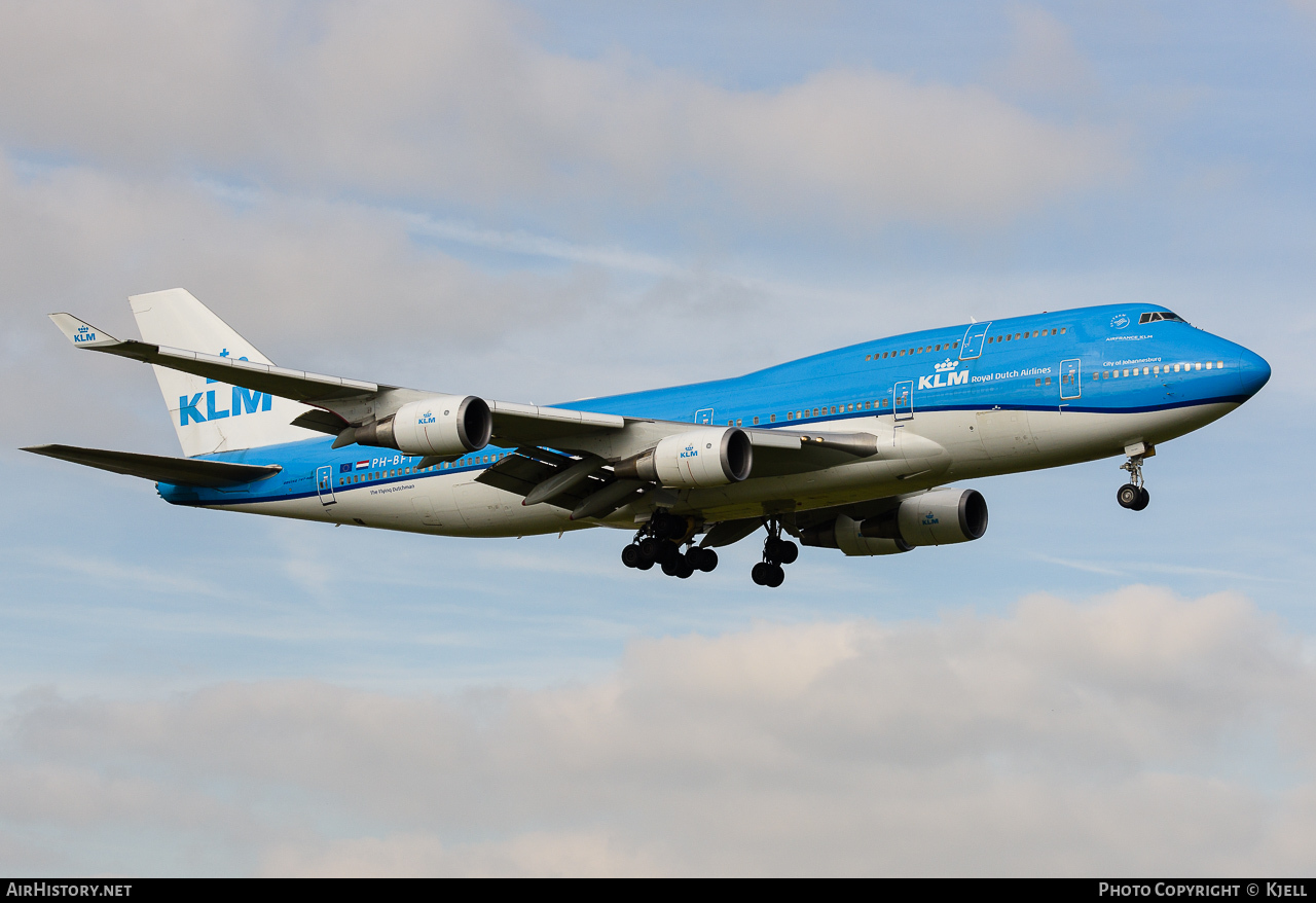 Aircraft Photo of PH-BFY | Boeing 747-406M | KLM - Royal Dutch Airlines | AirHistory.net #69001