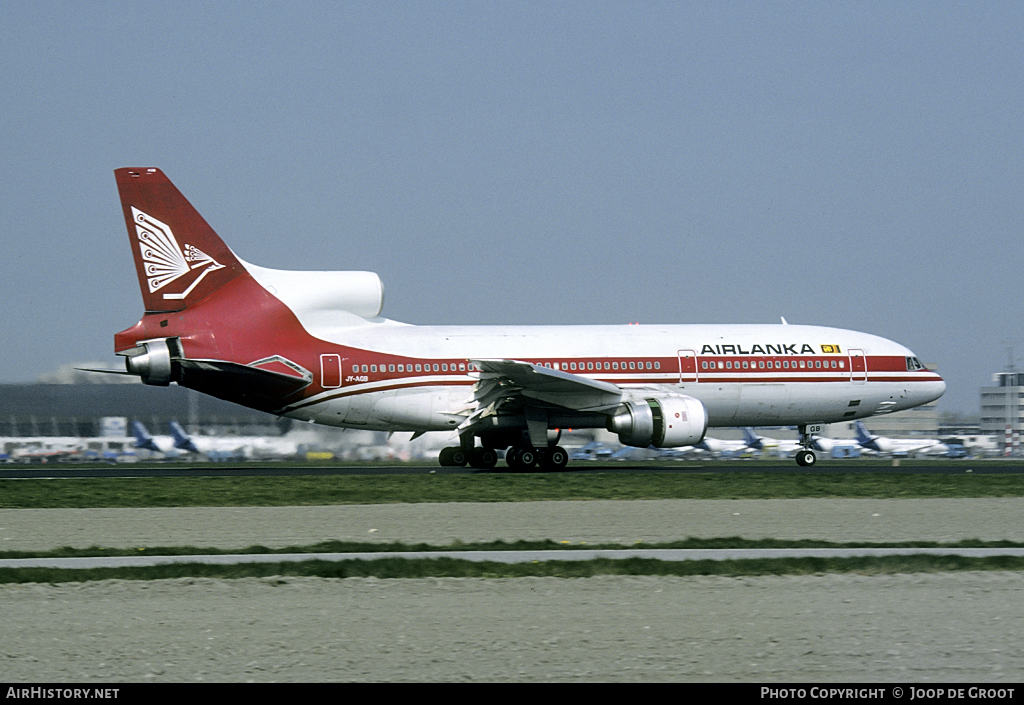 Aircraft Photo of JY-AGB | Lockheed L-1011-385-3 TriStar 500 | AirLanka | AirHistory.net #69014