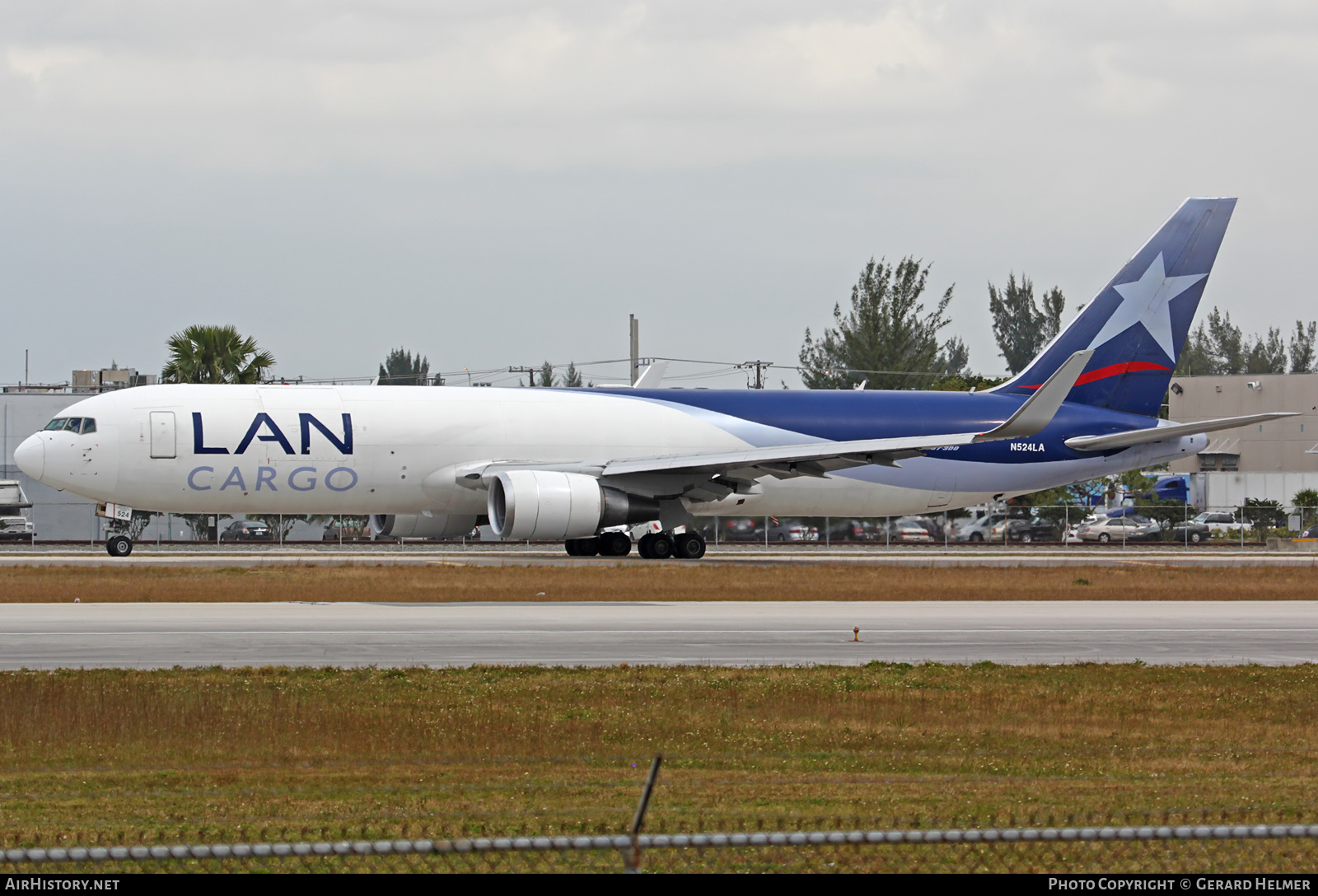 Aircraft Photo of N524LA | Boeing 767-346F/ER | LAN Cargo | AirHistory.net #69023