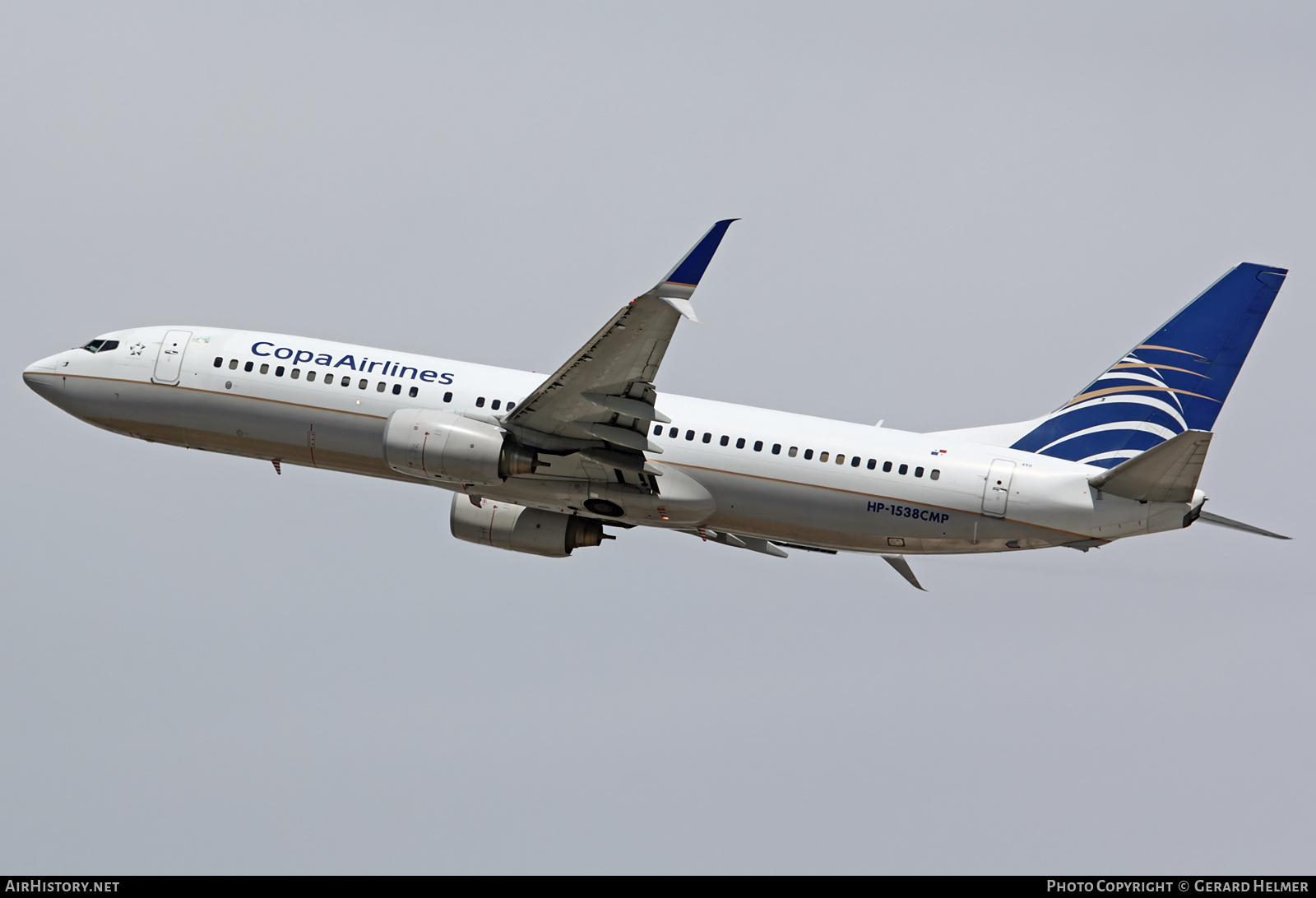 Aircraft Photo of HP-1538CMP | Boeing 737-8V3 | Copa Airlines | AirHistory.net #69027