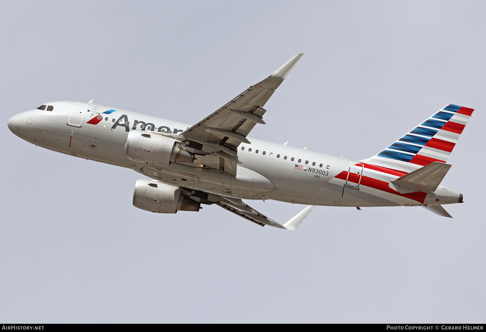 Aircraft Photo of N93003 | Airbus A319-115 | American Airlines | AirHistory.net #69038