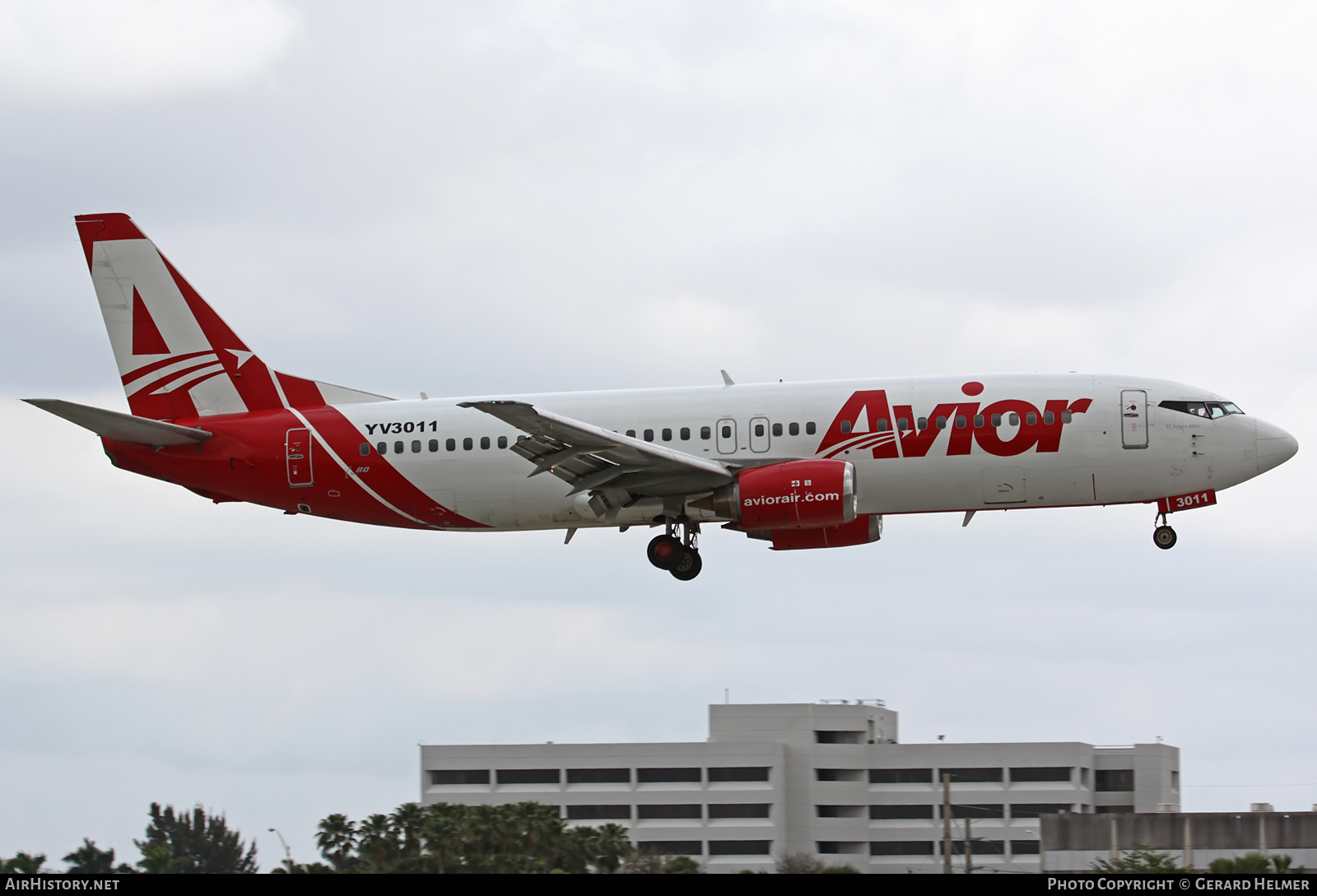 Aircraft Photo of YV3011 | Boeing 737-401 | Avior Airlines | AirHistory.net #69040