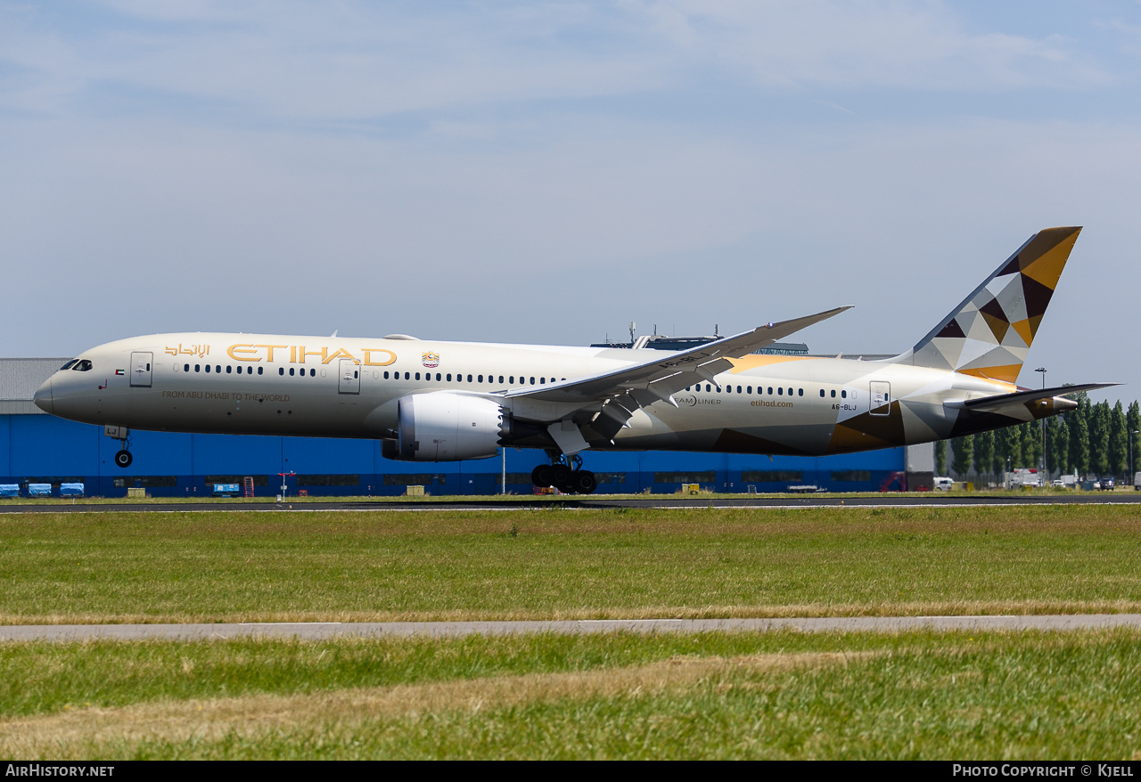 Aircraft Photo of A6-BLJ | Boeing 787-9 Dreamliner | Etihad Airways | AirHistory.net #69046