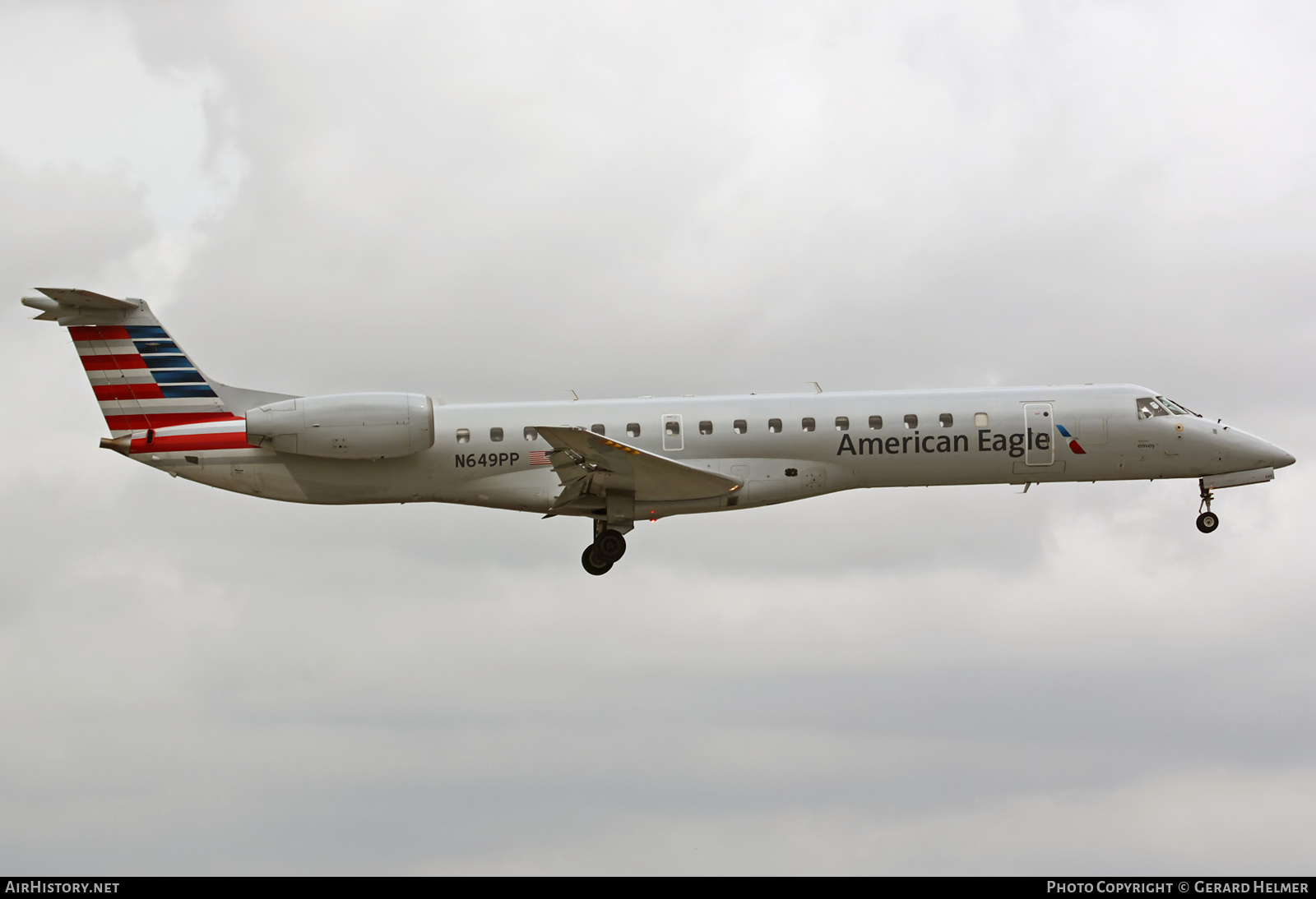 Aircraft Photo of N649PP | Embraer ERJ-145LR (EMB-145LR) | American Eagle | AirHistory.net #69078