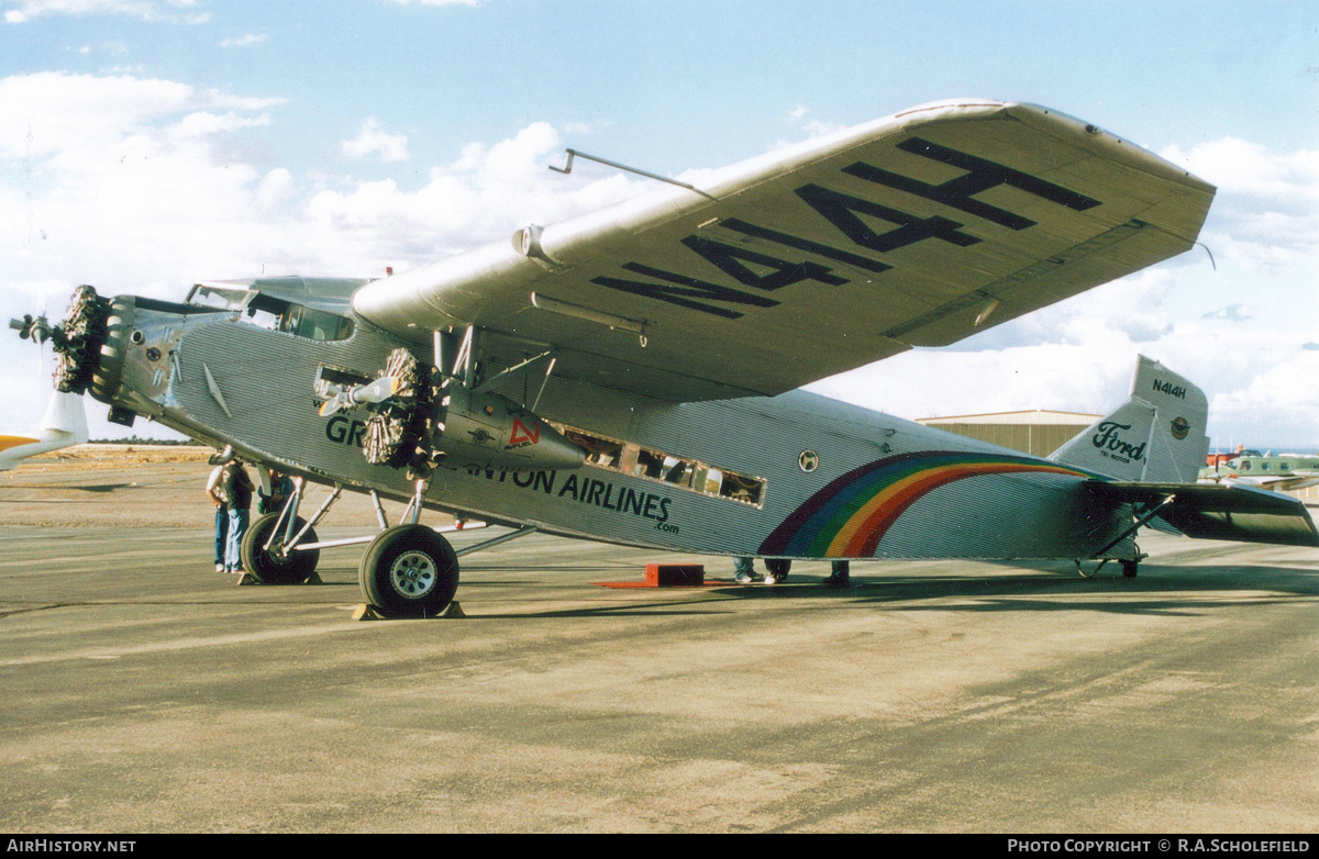 Aircraft Photo of N414H | Ford 5-AT-C Tri-Motor | Grand Canyon Airlines | AirHistory.net #69080