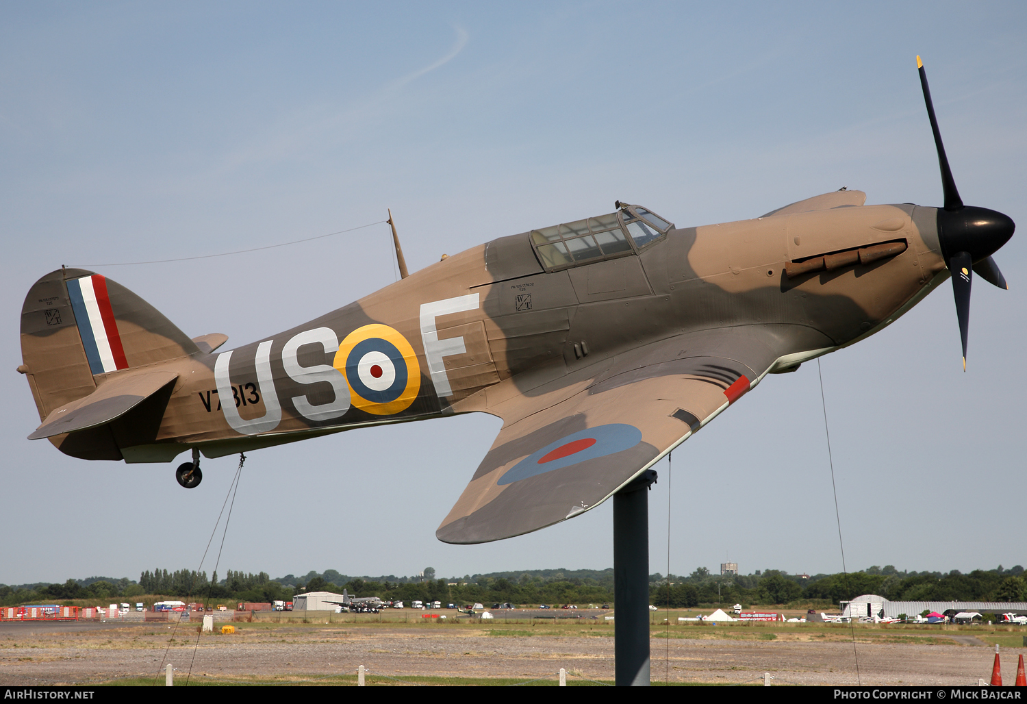 Aircraft Photo of V7313 | Hawker Hurricane (model) | UK - Air Force | AirHistory.net #69082
