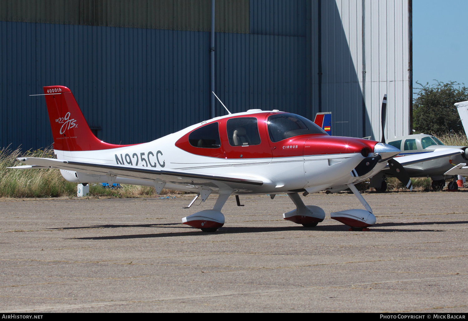 Aircraft Photo of N925CC | Cirrus SR-22 G3-GTSX | AirHistory.net #69092