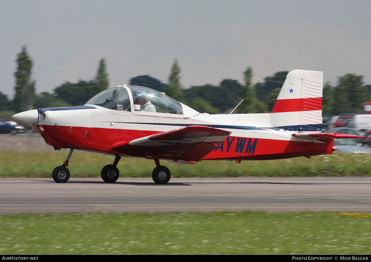 Aircraft Photo of G-AYWM | Glos-Airtourer Super 150 | AirHistory.net #69103