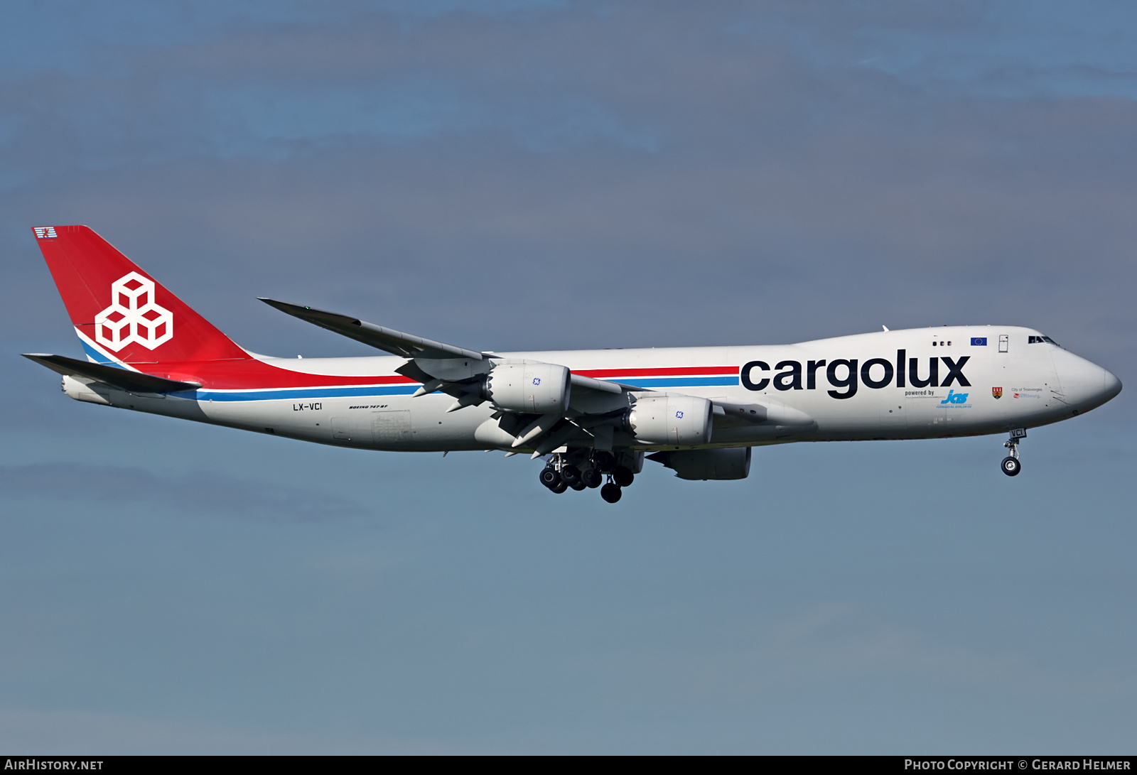 Aircraft Photo of LX-VCI | Boeing 747-8R7F/SCD | Cargolux | AirHistory.net #69105
