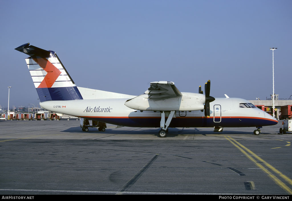Aircraft Photo of C-GTBU | De Havilland Canada DHC-8-102 Dash 8 | Air Atlantic | AirHistory.net #69110