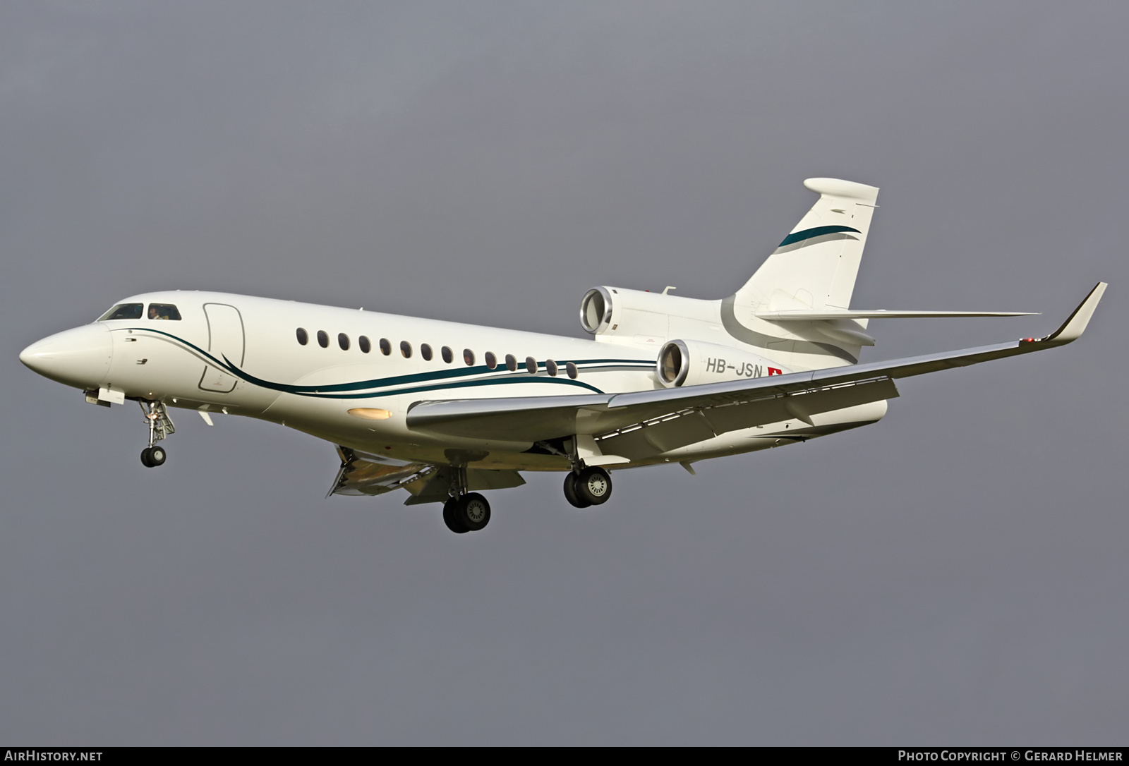 Aircraft Photo of HB-JSN | Dassault Falcon 7X | AirHistory.net #69127