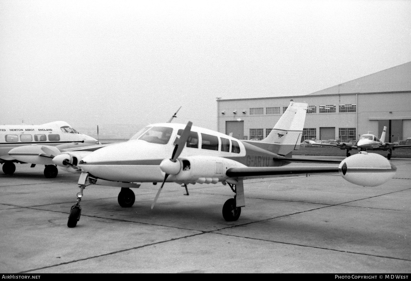 Aircraft Photo of G-ARYU | Cessna 320 Skyknight | AirHistory.net #69133